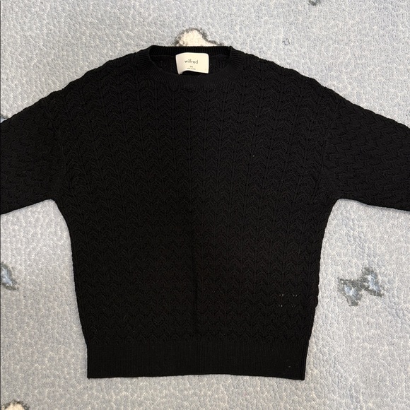 Aritzia Sweaters - Aritzia Black Crew Neck Sweater